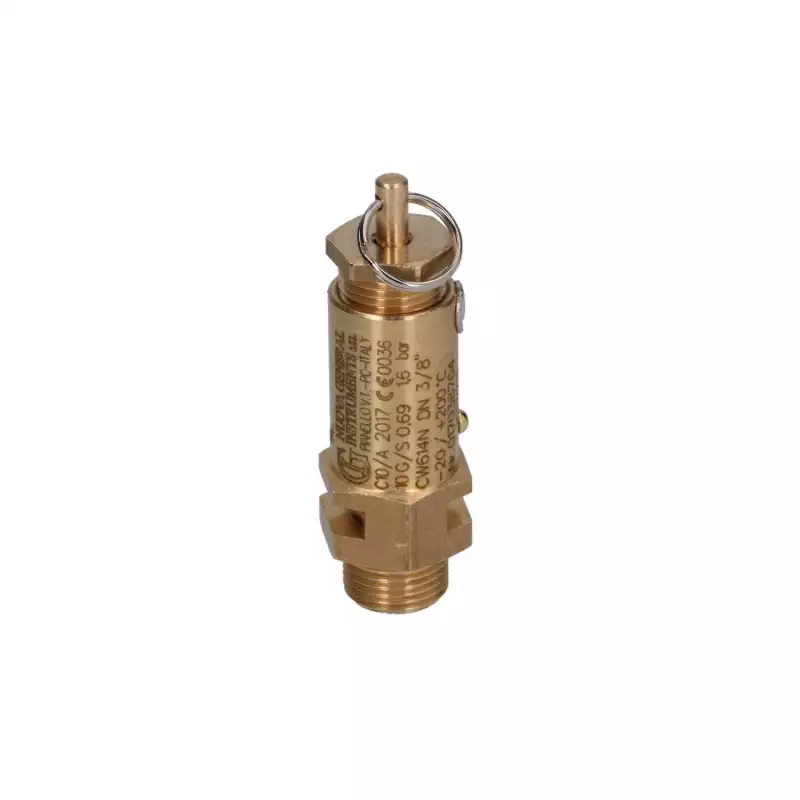 Valvola di sicurezza 3/8 "1.6 CE / PED