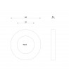 Mazzer Super Jolly grinding blades single phase 64mm Original part