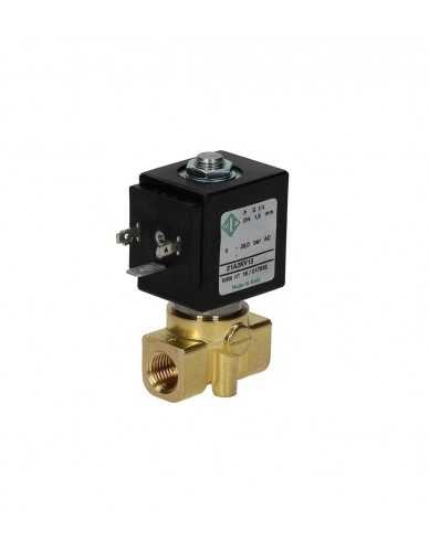 Parker 2 way solenoid valve 1/4" 1/4" 9W 220/230V 50/60Hz DN1,5mm