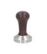 La Cimbali tamper 57mm walnoot handvat