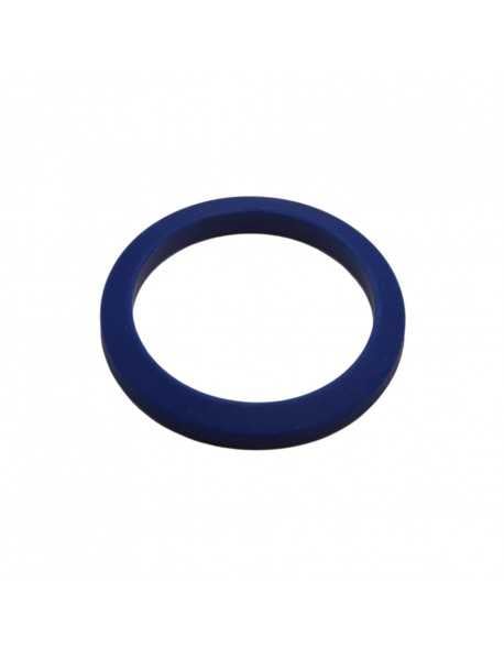 Joint porte-filtre conique 71x56x9mm silicone bleu