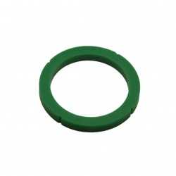 Junta portafiltro Rancilio 73x57.5x8mm silicona verde