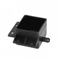 Afvoertank 78x68mm met 15mm afvoer