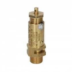 Safety valve 3/8"m 1.8bar CE/PED