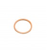 Flat copper gasket 28x24x1mm