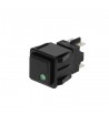 Interrupteur bipolaire noir Vibiemme 250V