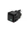 Vibiemme black bipolar switch 250V