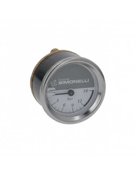 Nuova Simonelli drukmeter 0 - 16 bar