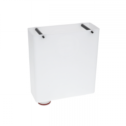 Contenedor de agua cohete completo