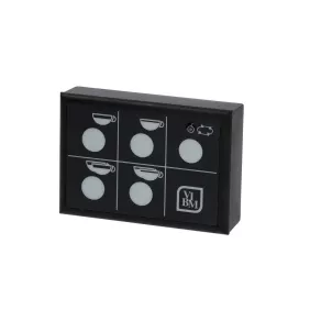 Touchpanel 5 buttons 1 LED