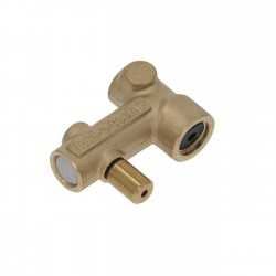 Fluid o tech brass bypass for vibration pump