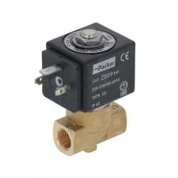 Parker 2 wege magnetventil 1/4" 1/4" DN 2,5mm 9W 220/230V 50/60Hz