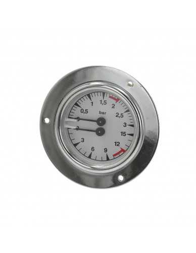 San Remo boiler pump manometer 0-3 / 0-15 dia 85