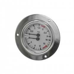 San Remo boiler pump manometer 0-3 / 0-15 dia 85