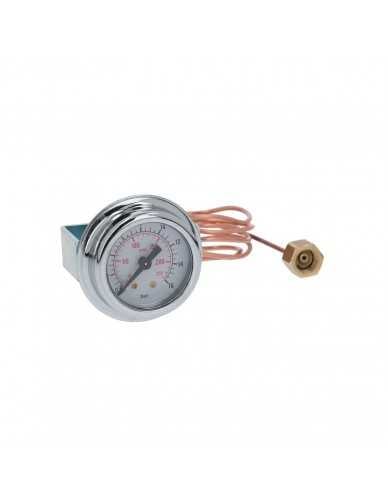 Pump pressure gauge ø41mm 0-16bar with capillar