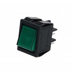 Interruttore bipolare verde 16A 250V