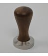 Brooks 50mm tamper with american walnut handle