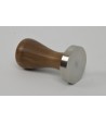 Brooks tamper 50mm met amerikaans walnoot handvat