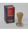 Brooks tamper 50mm met europees walnoot handvat
