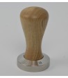 Brooks 50mm tamper with european walnut handle