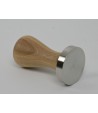 Brooks tamper 50mm met europees walnoot handvat