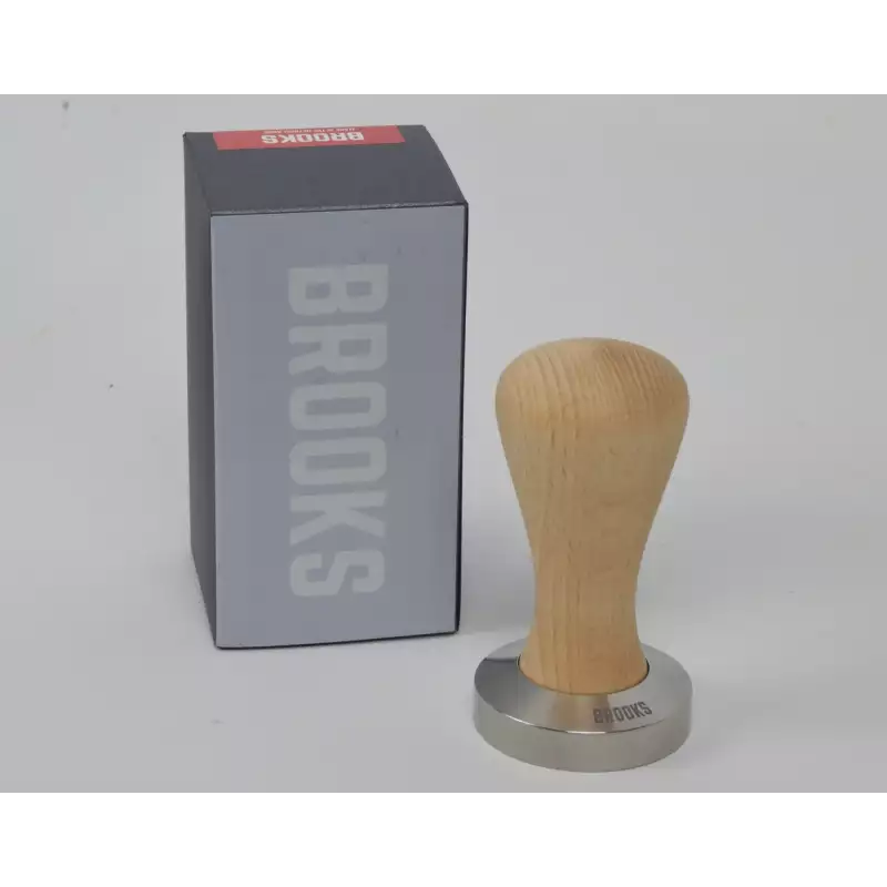 Brooks 50mm tamper with birch handle