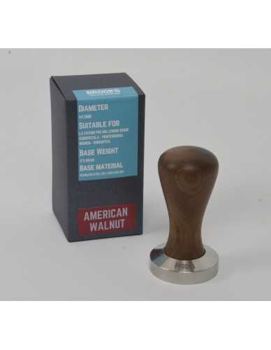 Pavoni pre-millennium tamper 49.5mm Orzech amerykański