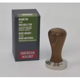 Pavoni millenium tamper 51.5mm American walnut