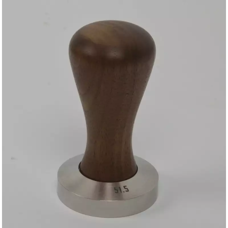 Pavoni millenium tamper 51.5mm American walnut