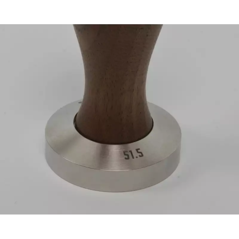 Pavoni millenium tamper 51.5mm American walnut
