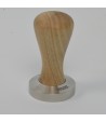 Pavoni millenium Tamper 51,5 mm Europees walnoot