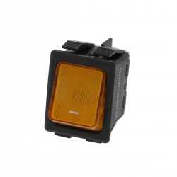 Interrupteur bipolaire orange 16A 250V