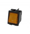 Bipolair switch orange 16A 250V