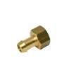 Brass hose barb 1/2" F 14mm