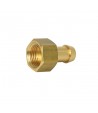 Brass hose barb 1/2" F 14mm