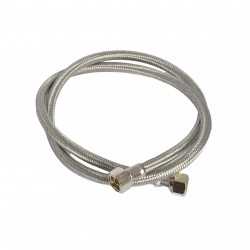 Tubo flessibile 120 cm 3/8 ff base conica