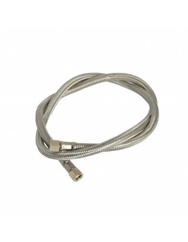 FLEXIBLE 1/2 INCH STAINLESS STEEL BRAIDED COFFEE MACHINE WATER HOSE 2000MM 