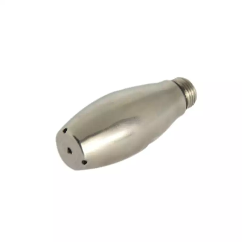 Stainless steel steam stem 3 holes 1,6mm with 1 central hole