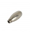 Stainless steel steam stem tear drop 3 holes and central hole 1,5mm