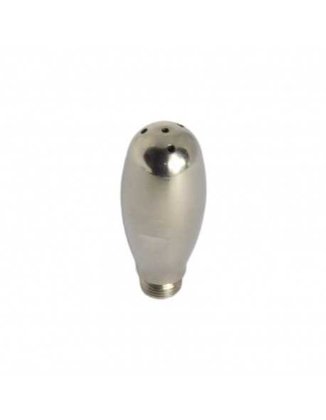 Stainless steel steam stem tear drop 3 holes and central hole 1,5mm