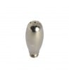 Stainless steel steam stem tear drop 3 holes and central hole 1,5mm