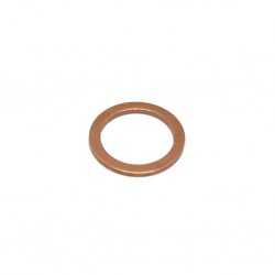 Platte koperen pakking 19x13.5x1.5mm 1/4"