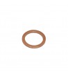 Flat copper gasket 19x13.5x1.5mm 1/4"