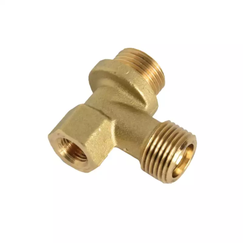 Bottom fitting for boiler pipe 1/2"M 1/2"M, hole 1/4"F