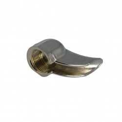 Portafilter spout open 1 coffee 3/8" thread