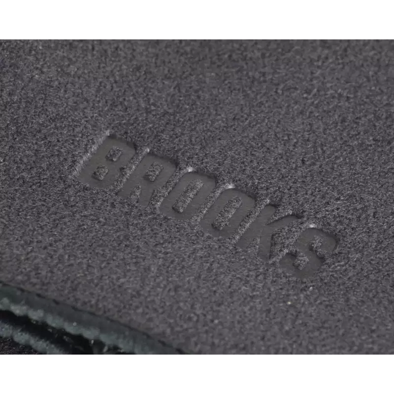 Brooks microfiber cloth dark grey