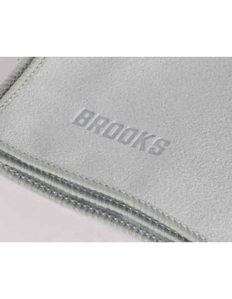 Brooks microfiber cloth light grey
