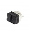 Bipolar switch black 16A 250V