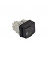 Bipolar switch black 16A 250V