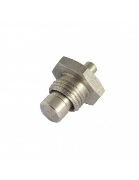 Anti vacuum valve 1/4"M stainless steel